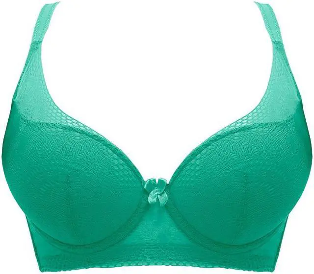 Main image of Sunna Character Underwire Bra/Push Up Bra/Shaper Bra/Lace Bra/T Shirt Bra/for Back and Side Support-5089-GRN-36B