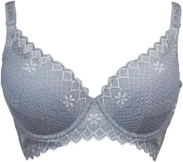 Main image of Sunna Character Underwire Bra/Push Up Bra/Shaper Bra/Lace Bra/T Shirt Bra/for Back and Side Support-5078-GY-32C