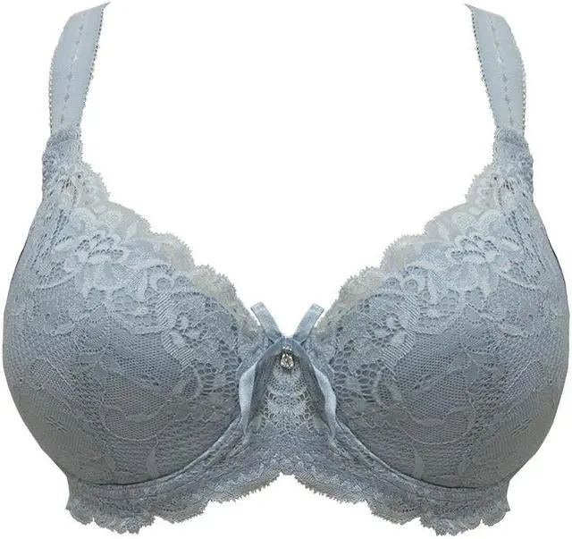 Main image of Sunna Character Underwire Bra/Push Up Bra/Shaper Bra/Lace Bra/T Shirt Bra/for Back and Side Support-1193-GRY-38G