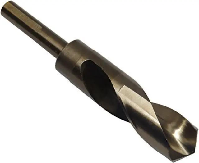 Alt view image 7 of 10 - Drill America 1-3/16in 1/2in Reduced Shank Cobalt Silver and Deming Drill Bit