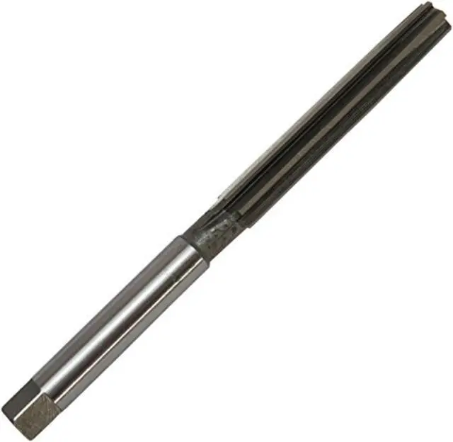 Alt view image 5 of 6 - Drill America DWRRHD Series Qualtech High-Speed Steel Hand Reamer, Straight Flute, Round Shank, Uncoated (Bright) Finish, 1-1/8" Size (Pack of 1)