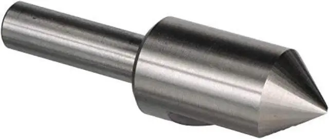 Alt view image 5 of 7 - Drill America DEWSFC Series High-Speed Steel Countersink, 1 Flute, 1/2" Shank Diameter, 1" Size, 82 Degrees Angle (Pack of 1)