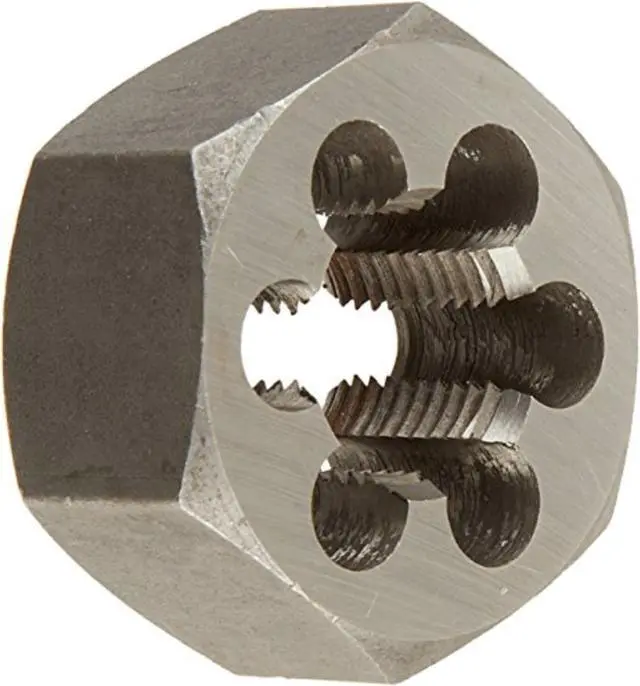 Main image of Drill America m11 X 1.25 Carbon Steel Hex Die, DWTSMH11X1.25