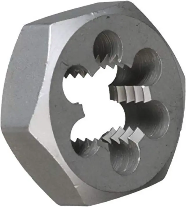 Main image of Drill America m13 X 1.5 Carbon Steel Hex Die, DWTSMH13X1.5