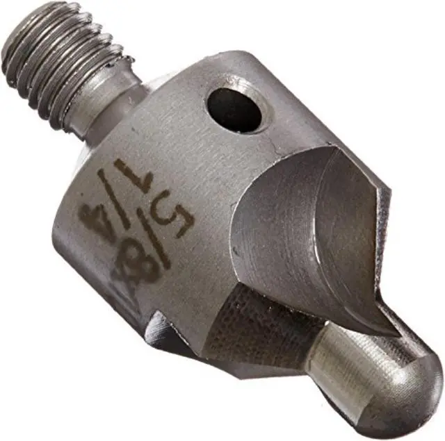 Alt view image 2 of 4 - Drill America TSC7/16-19 TSC Series High-Speed Steel Countersink, 100 Degree Angle, 7/16" Body Diameter, #19 Pilot