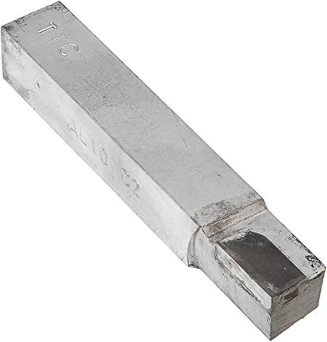 Alt view image 2 of 3 - Drill America DEWAR-16C6 Qualtech Style A Carbide-Tipped Tool Bit, Right Hand, 1" Size, 7" Length, C6 Grade