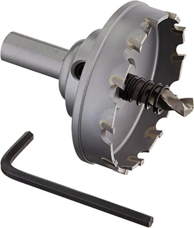Alt view image 8 of 9 - Drill America CTH3500 Carbide-Tipped CTH 3-1/2" Carbide Tipped Hole Cutter, 1" Depth of Cut