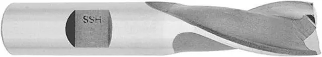 Alt view image 2 of 7 - Drill America BRCT362 HSS 2 Flute Single End, Mill, 1-1/4" x 1-1/4"