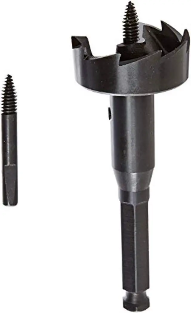 Alt view image 2 of 4 - Drill America DMS70-3060 Carbon Steel Self Feed Bit, Polished Finish, Spiral Flute, 2-9/16" Size (Pack of 1)