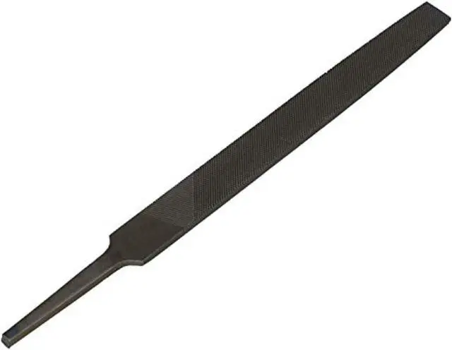 Alt view image 3 of 8 - Drill America DIC03981 American Pattern Second Cut DIC Series Qualtech Carbon Steel Flat File, 16" Length
