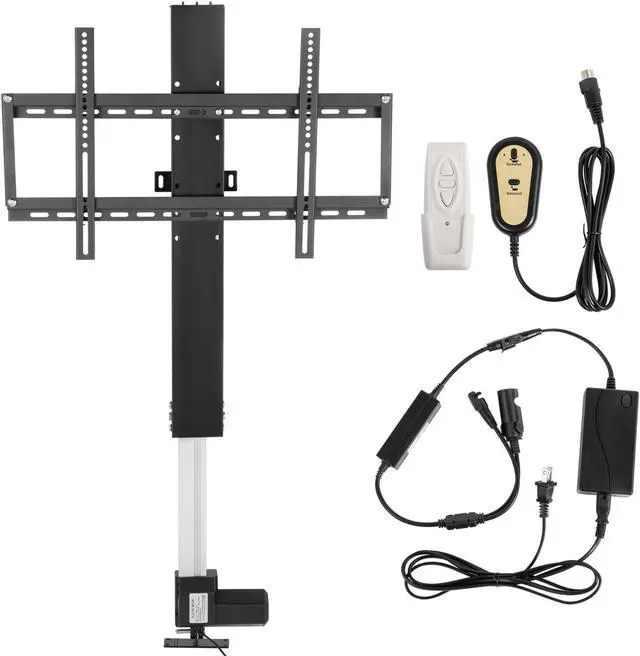 Main image of VEVOR 20" Motorized Tv Lift Bracket With Remote Controller For 14-32" Tvs 500mm