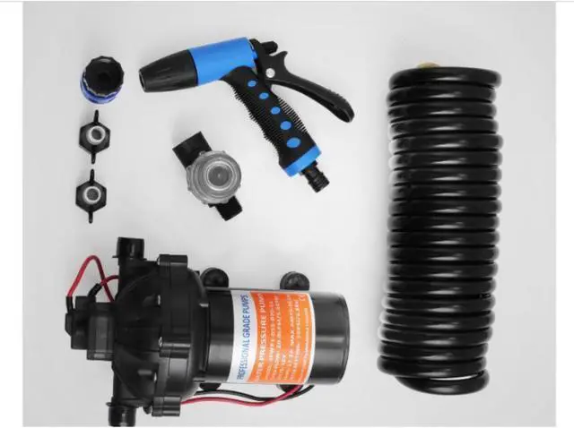 Main image of VEVOR Excellent Boat Marine Yacht 12v 5.5gpm 70psi Washdown Deck Wash Pump Kit