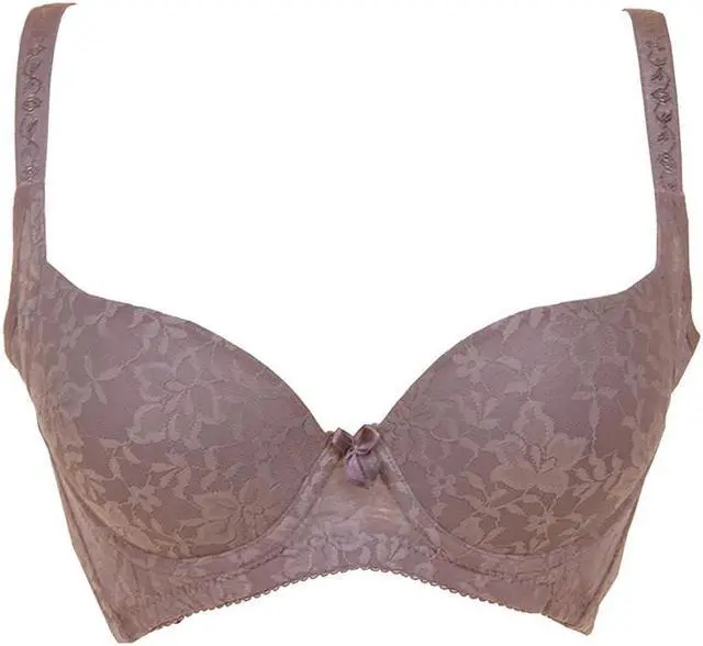 Main image of Sunna Character Underwire Bra/Push Up Bra/Shaper Bra/Lace Bra/T Shirt Bra/for Back and Side Support-5062-GY-34C