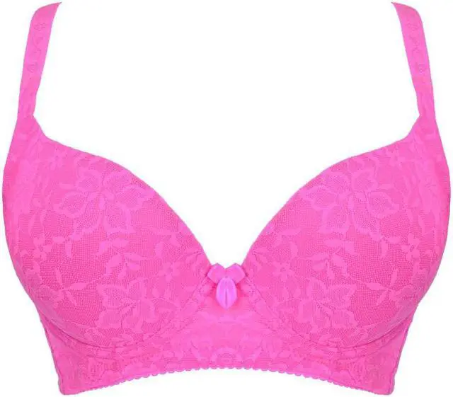 Main image of Sunna Character Underwire Bra/Push Up Bra/Shaper Bra/Lace Bra/T Shirt Bra/for Back and Side Support-5062-HPK-34C