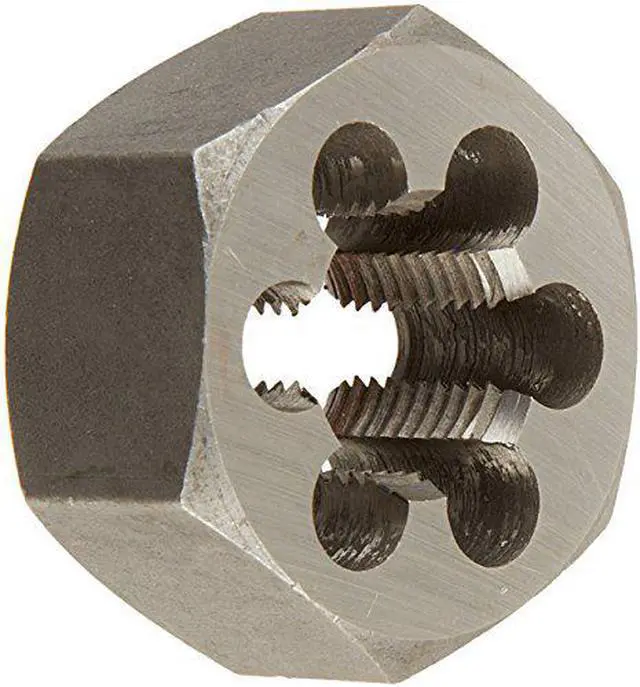 Main image of Drill America m20 X 1 Carbon Steel Hex Die, DWTSMH20X1