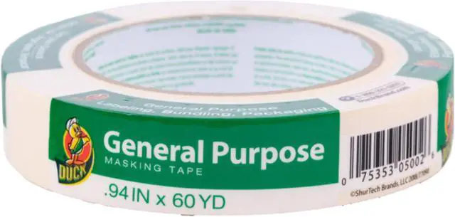 Main image of DUCK 12704 MASKING TAPE.94X60YD GP (Pack of 20)