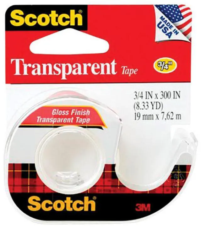 Alt view image 5 of 6 - Scotch Gloss Finish Transparent Tape
