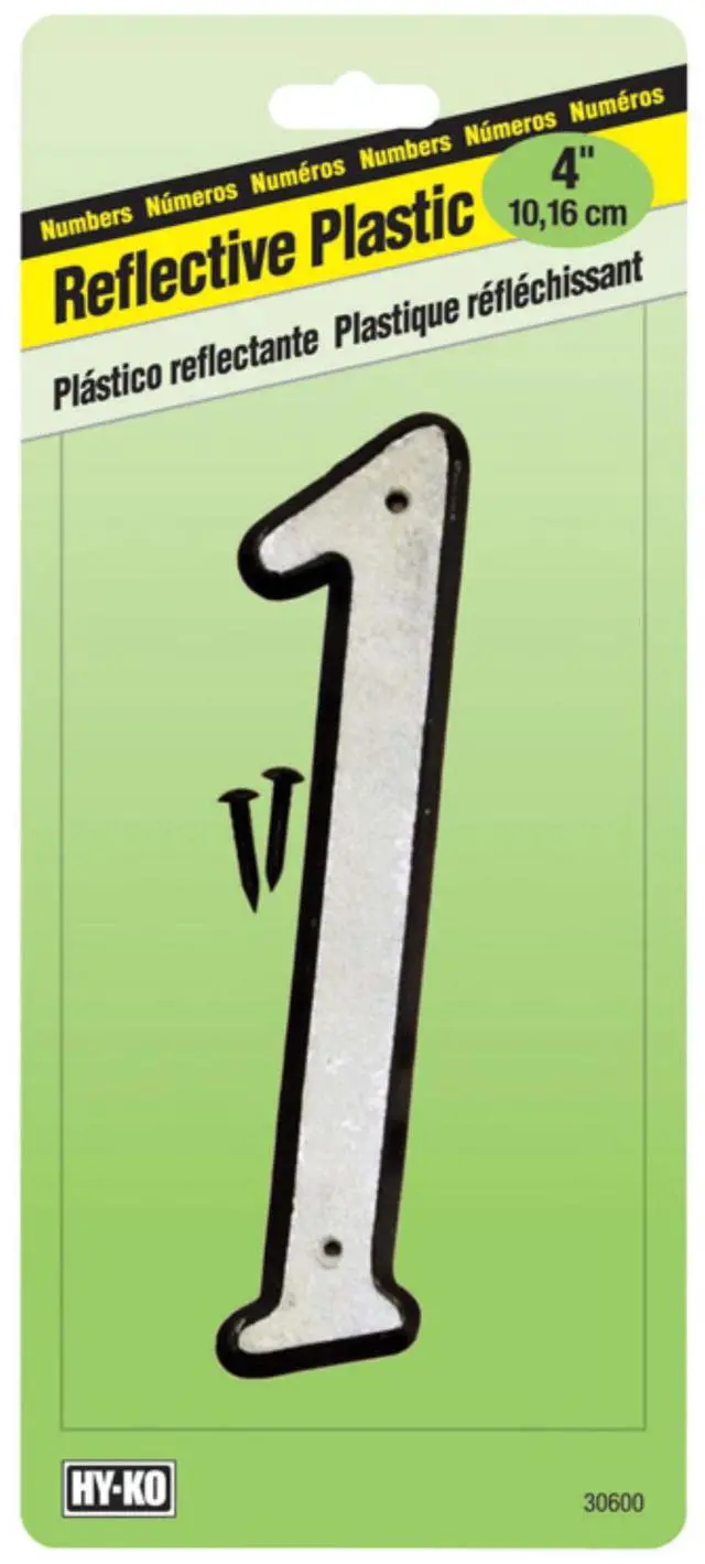 Alt view image 3 of 4 - Hy-Ko 4 In. White House Number One 30601