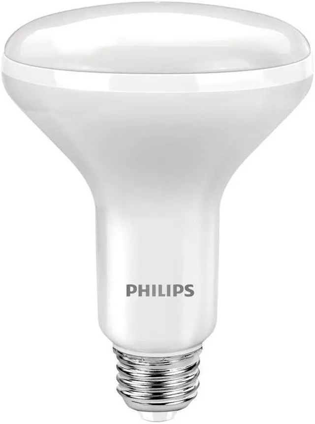 Alt view image 3 of 3 - Philips Dimmable BR30 E26 (Medium) LED Bulb Soft White 65 Watt Equivalence 3 Pk