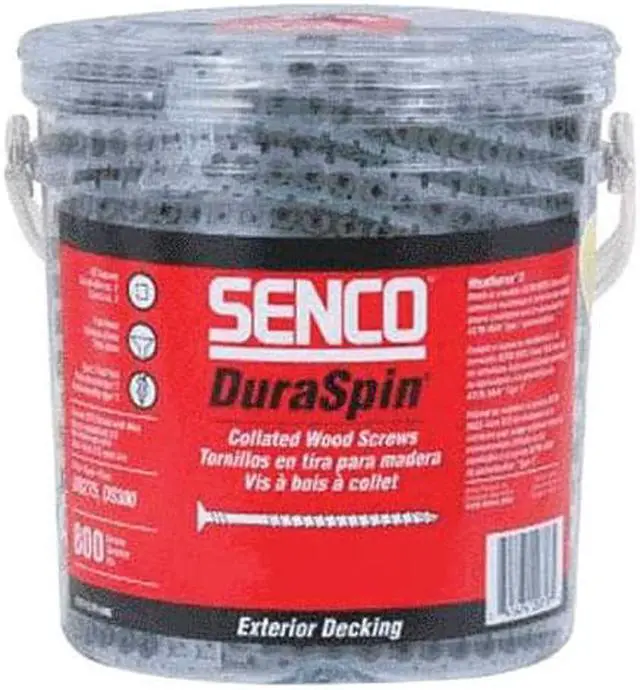 Alt view image 6 of 7 - SENCO 08D250W Screws,2-1/2 In,PK800