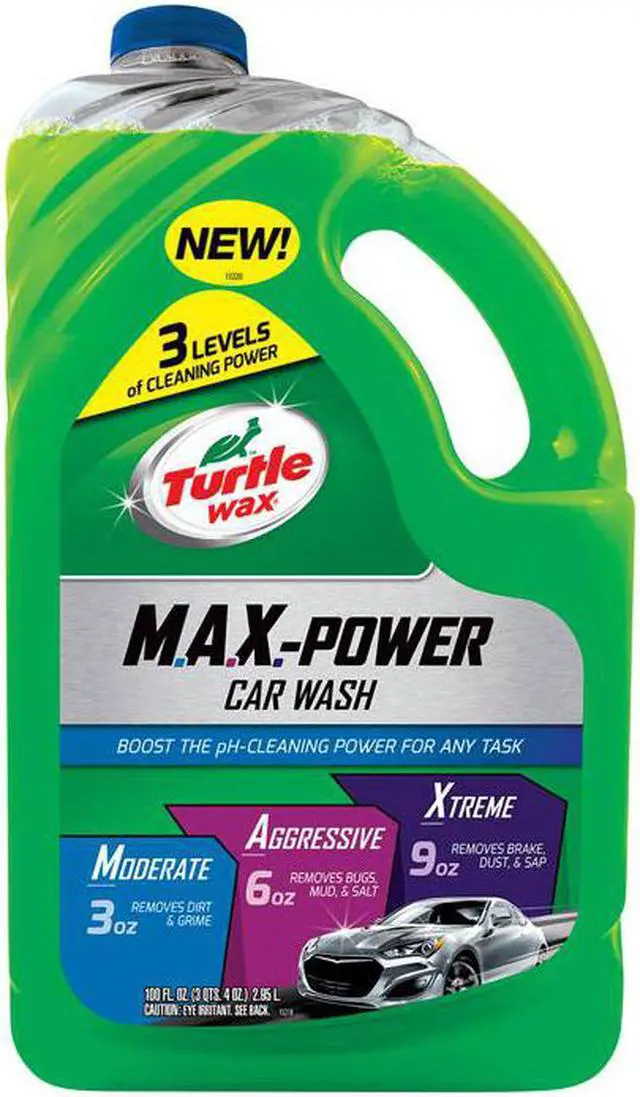 Alt view image 4 of 5 - Vehicle Wash,100 oz.,Green,Concentrated TURTLE WAX 50597