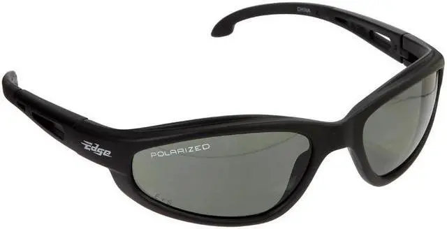 Alt view image 7 of 7 - EDGE EYEWEAR TSM216 Dakura, Safety Glasses, Anti-Scratch, Gray Lens, Black