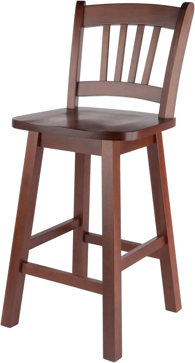 Main image of Winsome Wood Fina Swivel Seat Counter Stool, Walnut
