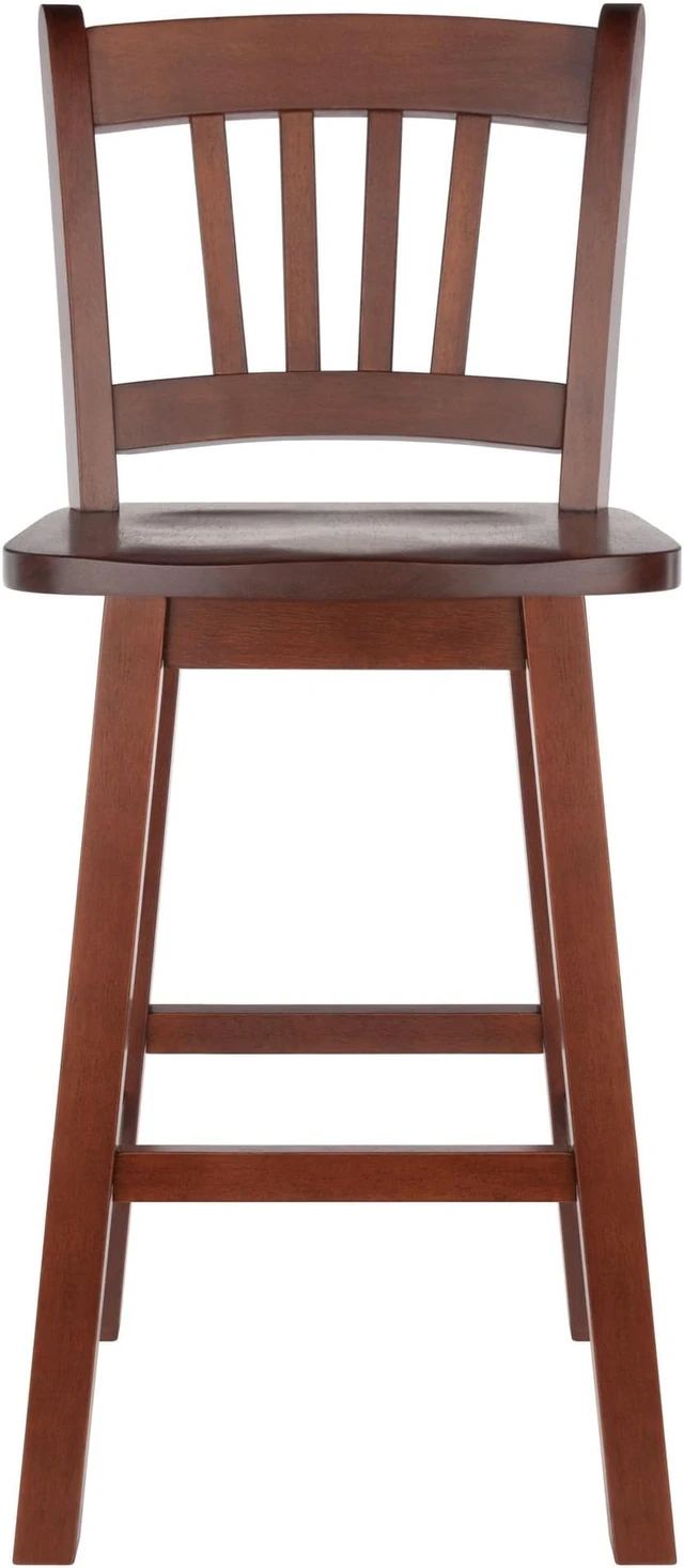 Alt view image 3 of 14 - Winsome Wood Fina Swivel Seat Counter Stool, Walnut