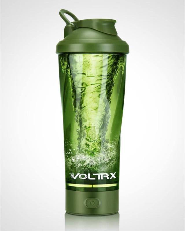 VOLTRX VortexBoost Electric Protein Shaker-Colored Base(Aurora green) -  Voltrx®