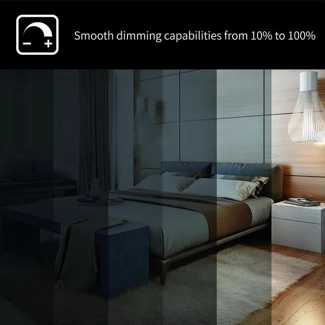 Alt view image 5 of 7 - DYMOND LED RING Flush Mount LED Ceiling Light - Dimmable - Brushed Nickel - Selectable 5 way CCT 2700K-3000K- 3500K- 4000K- 5000K - ROUND