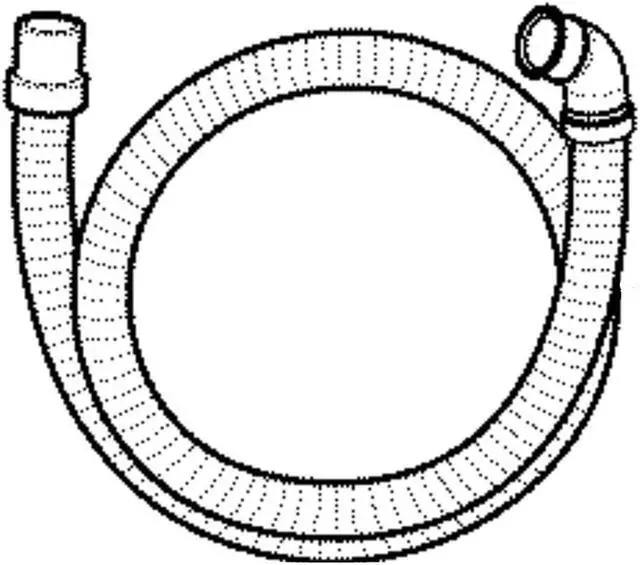 Alt view image 2 of 2 - LG MEJ62884703 Drain Pump Hose