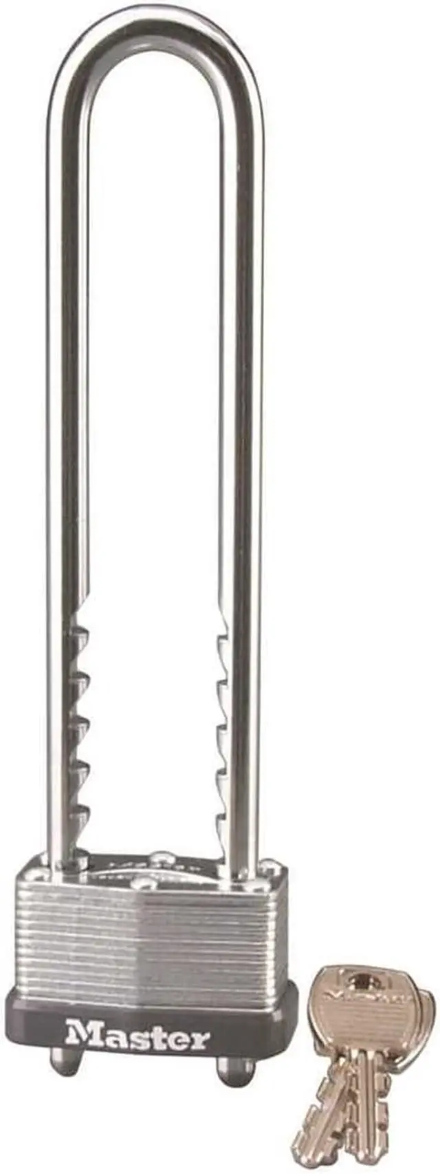 Alt view image 6 of 9 - MASTER LOCK 517D Padlock, Keyed Different, Adjustable Shackle, Rectangular