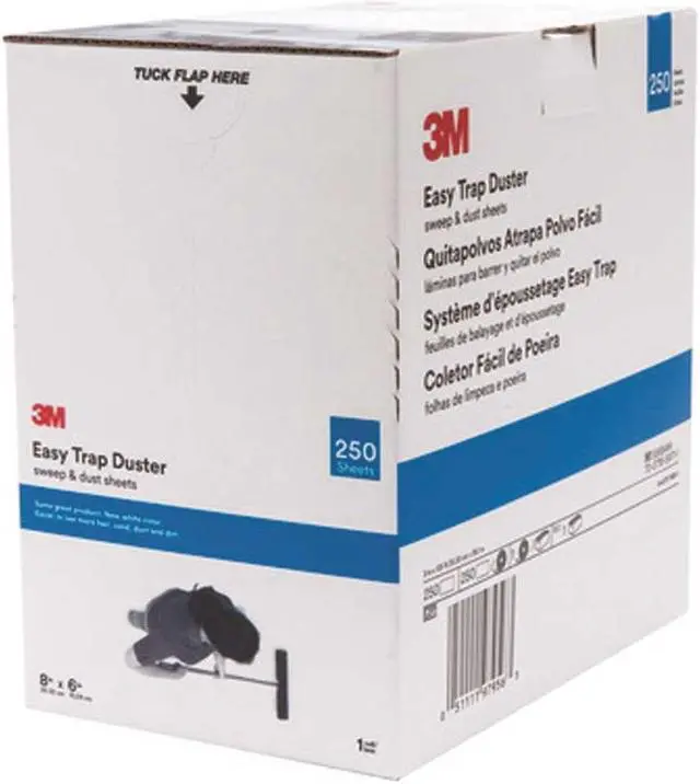 Alt view image 6 of 20 - 3M Easy Trap Duster 5" x 30ft White 60 Sheets/Box 59032W