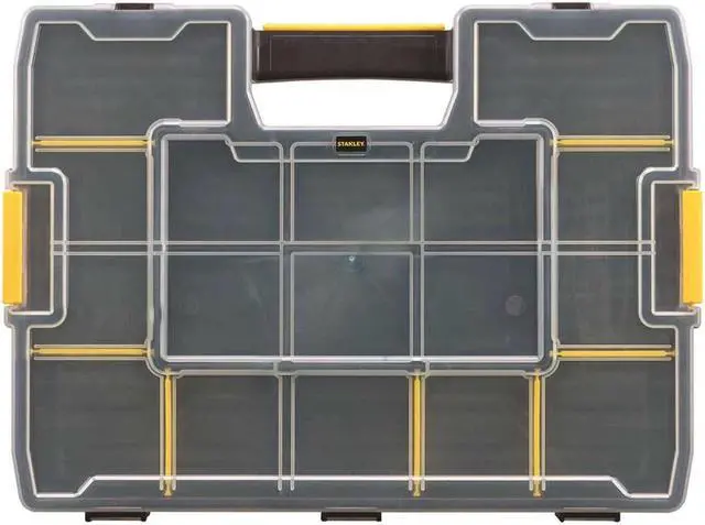 Alt view image 10 of 13 - STANLEY STST14027 14 Bin SORTMASTER® Parts Organizer (STST14027)