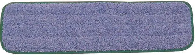 Alt view image 4 of 4 - Rubbermaid Microfiber Quick Change 5" x 18" Wet Mop Head, 12 Set Pack FGQ41000GR00