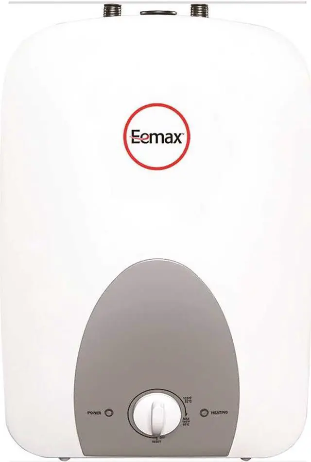 Alt view image 9 of 9 - Eemax 4 Gallon Tankless Portable Electric Instant On Demand Hot Water Heater