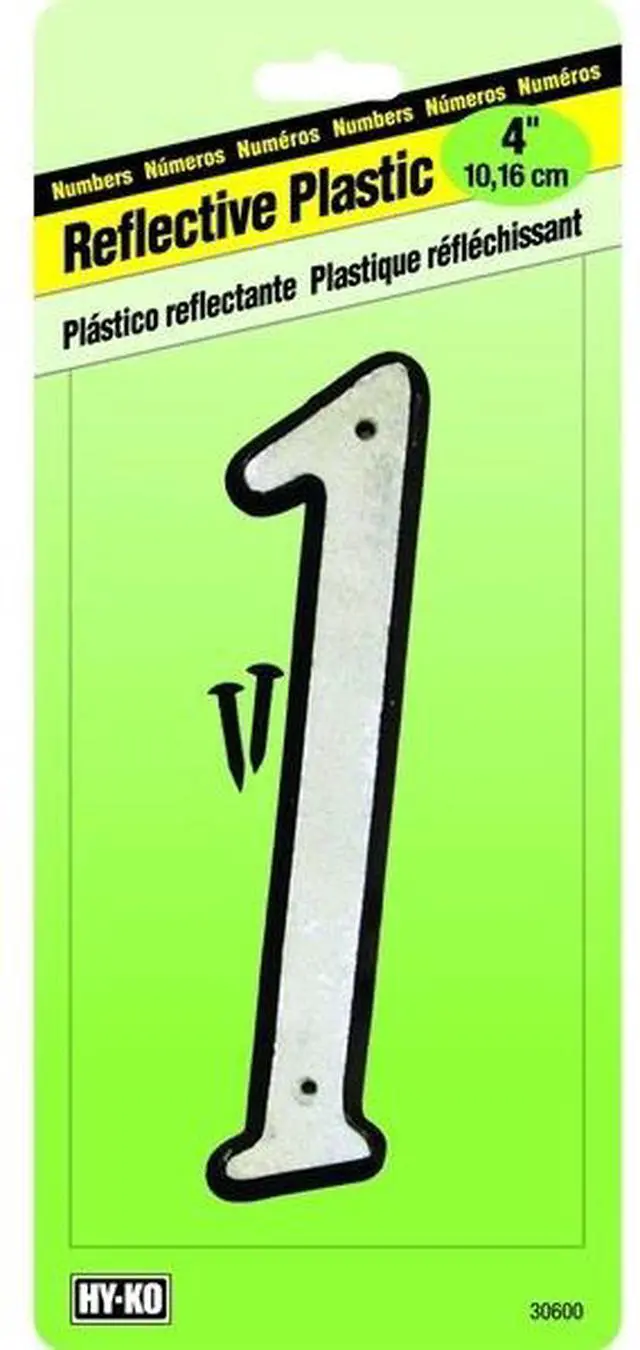 Alt view image 2 of 4 - Hy-Ko 4 In. White House Number One 30601