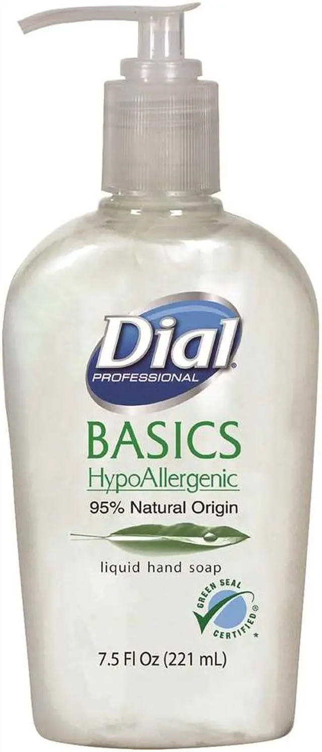 Alt view image 7 of 14 - Dial 6028 Basics Liquid Hand Soap, 7.5 oz., Rosemary & Mint