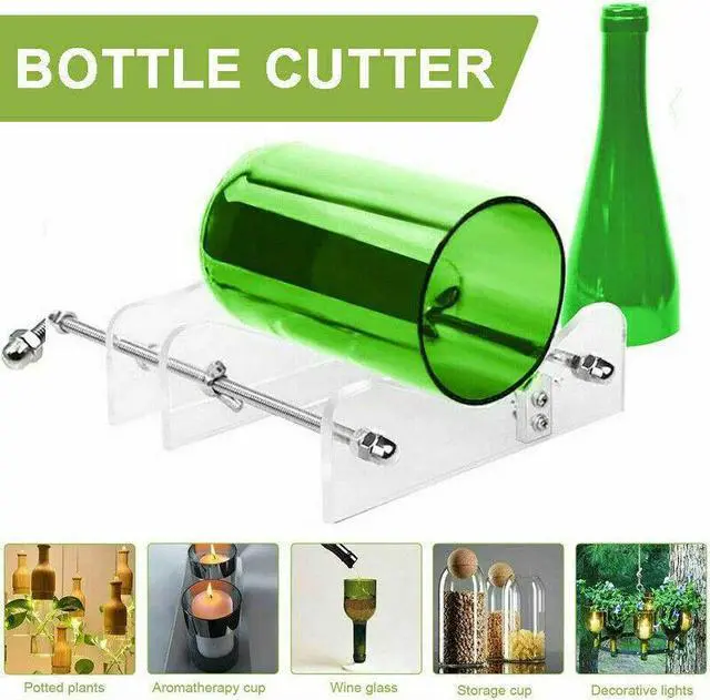 Alt view image 3 of 6 - Beer Glass Wine Bottle Cutter Cutting Knife Machine DIY Kit Craft Recycle Tool