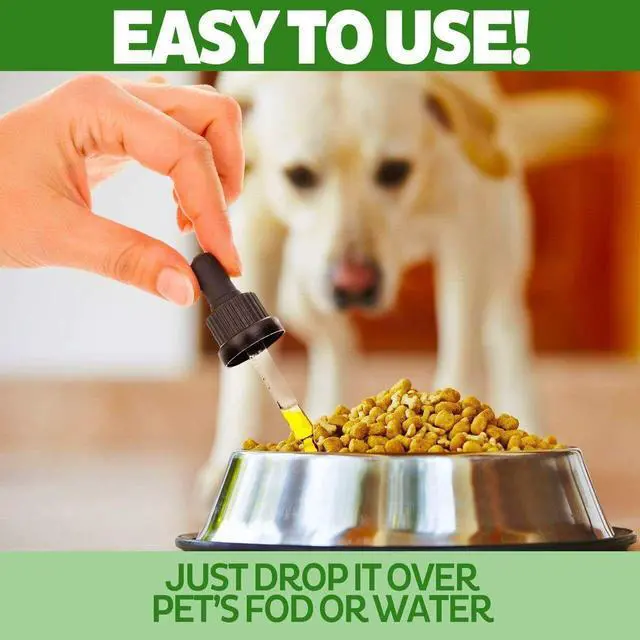 Alt view image 2 of 6 - Hemp Oil for Dogs Cats Pets 200000mg - Calming Drops -100% Organic