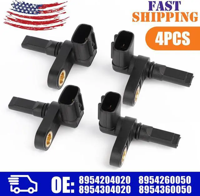 Main image of 4X ABS Wheel Speed Sensor Front  Rear - Right  Left For Toyota 4Runner Tacoma