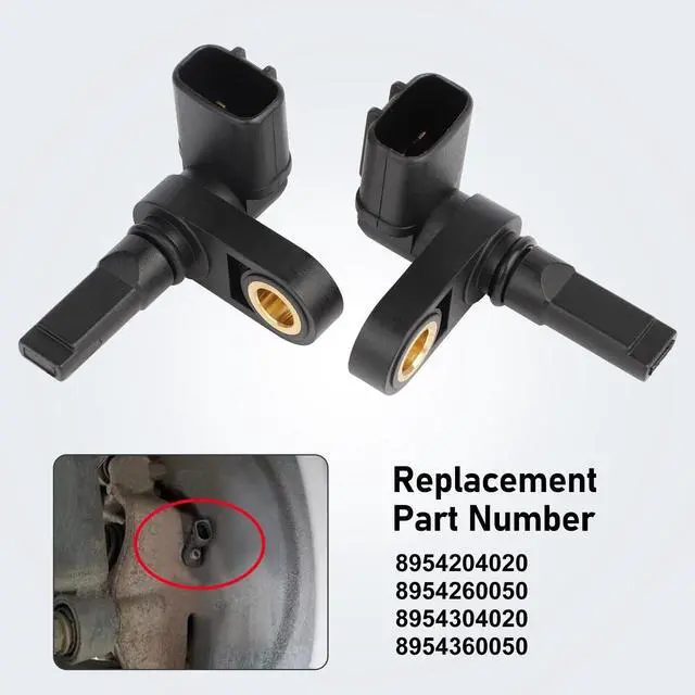 Alt view image 6 of 6 - 4X ABS Wheel Speed Sensor Front  Rear - Right  Left For Toyota 4Runner Tacoma