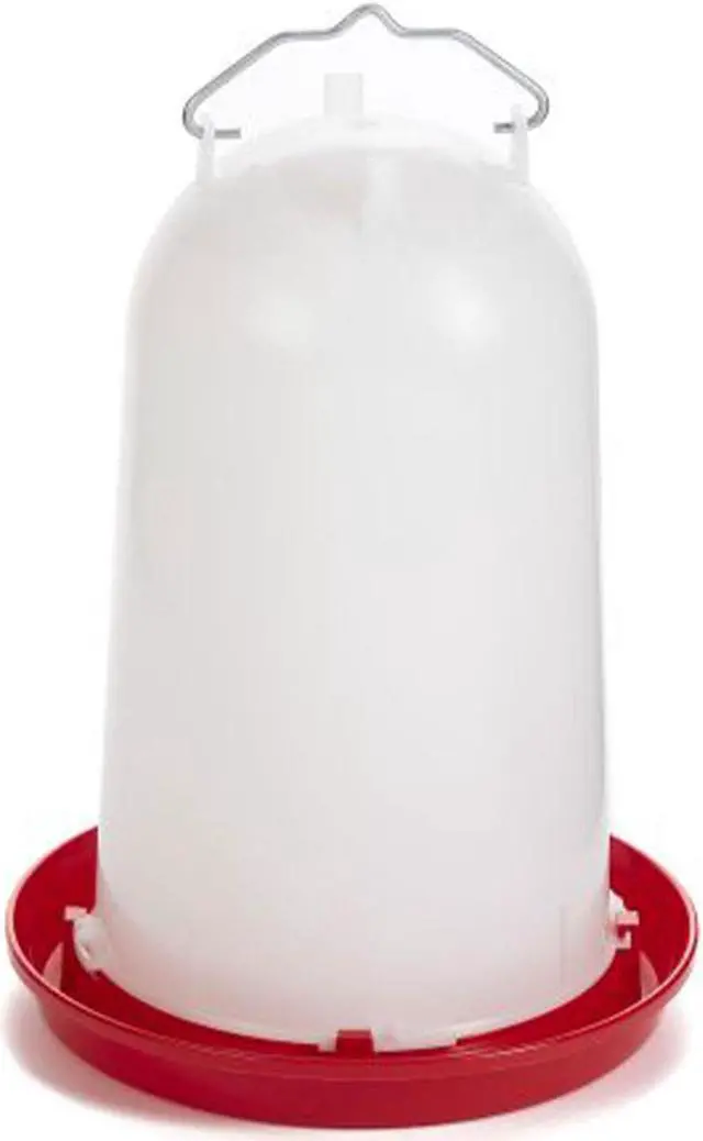 Alt view image 2 of 6 - 7906 3-Gallon Heavy-Duty Plastic Gravity Fed Poultry Waterer