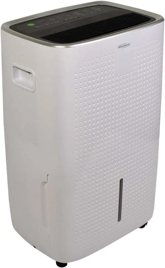 Alt view image 2 of 6 - 4,500 Sq Ft 50 Pint DOE Dehumidifier with Pump  Mirage Display, White