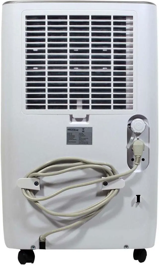 Alt view image 6 of 6 - 4,500 Sq Ft 50 Pint DOE Dehumidifier with Pump  Mirage Display, White