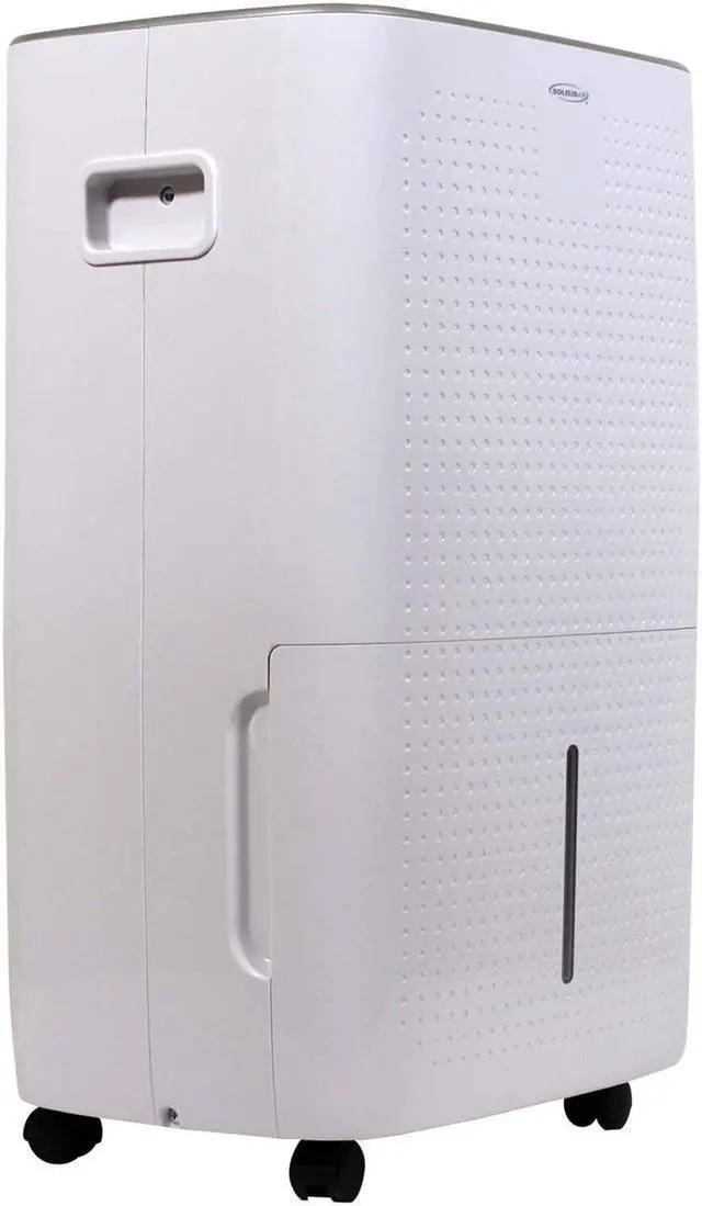 Alt view image 4 of 6 - 4,500 Sq Ft 50 Pint DOE Dehumidifier with Pump  Mirage Display, White