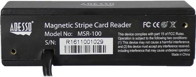 Alt view image 4 of 6 - Standalone MSR Mag Card Reader