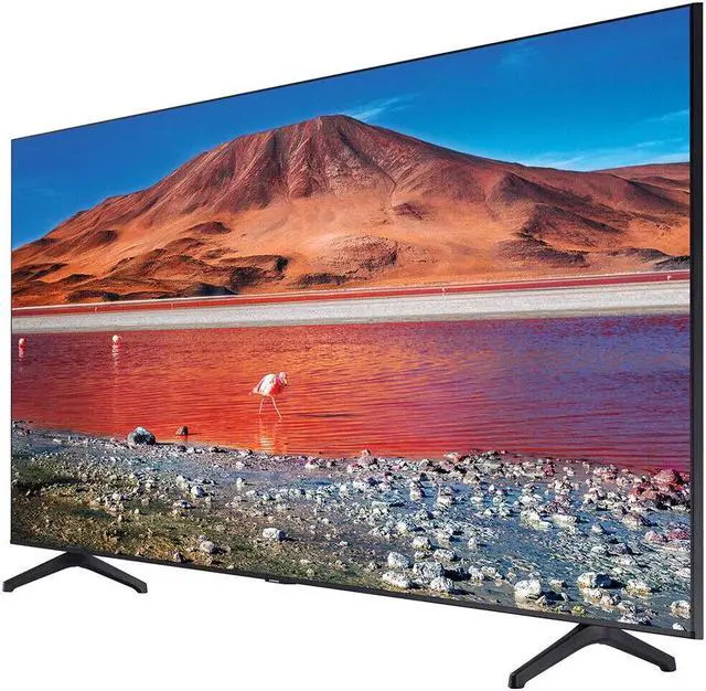 Alt view image 6 of 6 - UN43TU7000 43" 4K Ultra HD Smart LED TV 2020 with Deco Gear Soundbar B