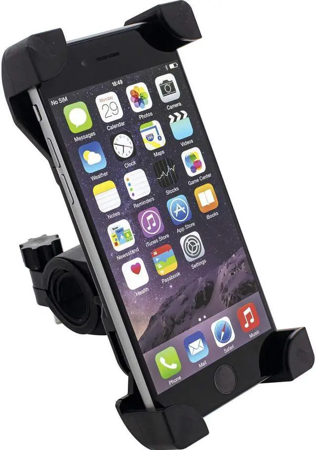Alt view image 4 of 4 - Adjustable Motorcycle/Bicycle Large Phone Mount