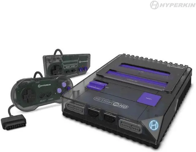 Alt view image 11 of 19 - Hyperkin RetroN 2 HD Gaming Console for NES/ Super Famicom - NES M02888-SB